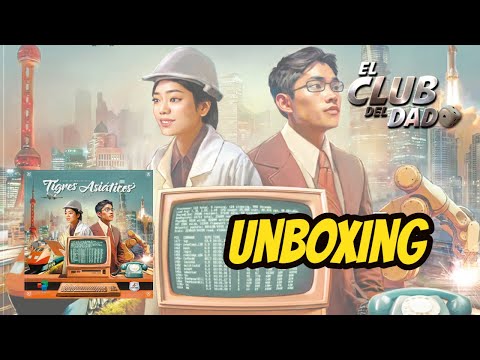 Tigres Asiáticos - Unboxing - Juego de mesa