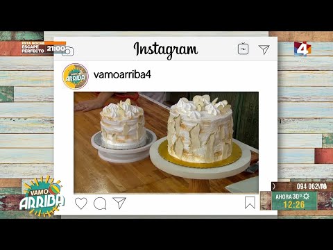 Vamo Arriba - Torta de coco, dulce de leche y merengue