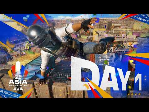 【日本語配信】PUBG Asia Stars 2026 DAY 1