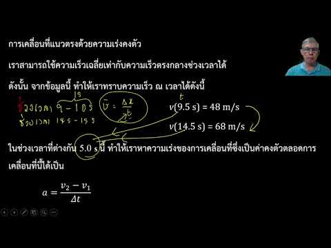 หาความเร็วเริ่มต้นเมื่อกำหนดกา