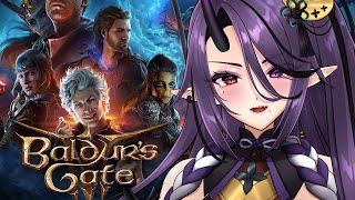 【バルダーズ・ゲート3】活劇剣士ドラウとエルフとティーフリング。【コラボ配信￤VTuber】