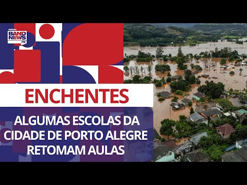 Após dias de suspensão, algumas escolas da cidade de Porto Alegre retomam aulas