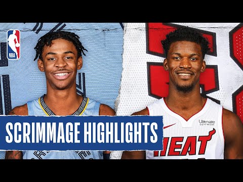 GRIZZLIES at HEAT | SCRIMMAGE HIGHLIGHTS | July 28, 2020