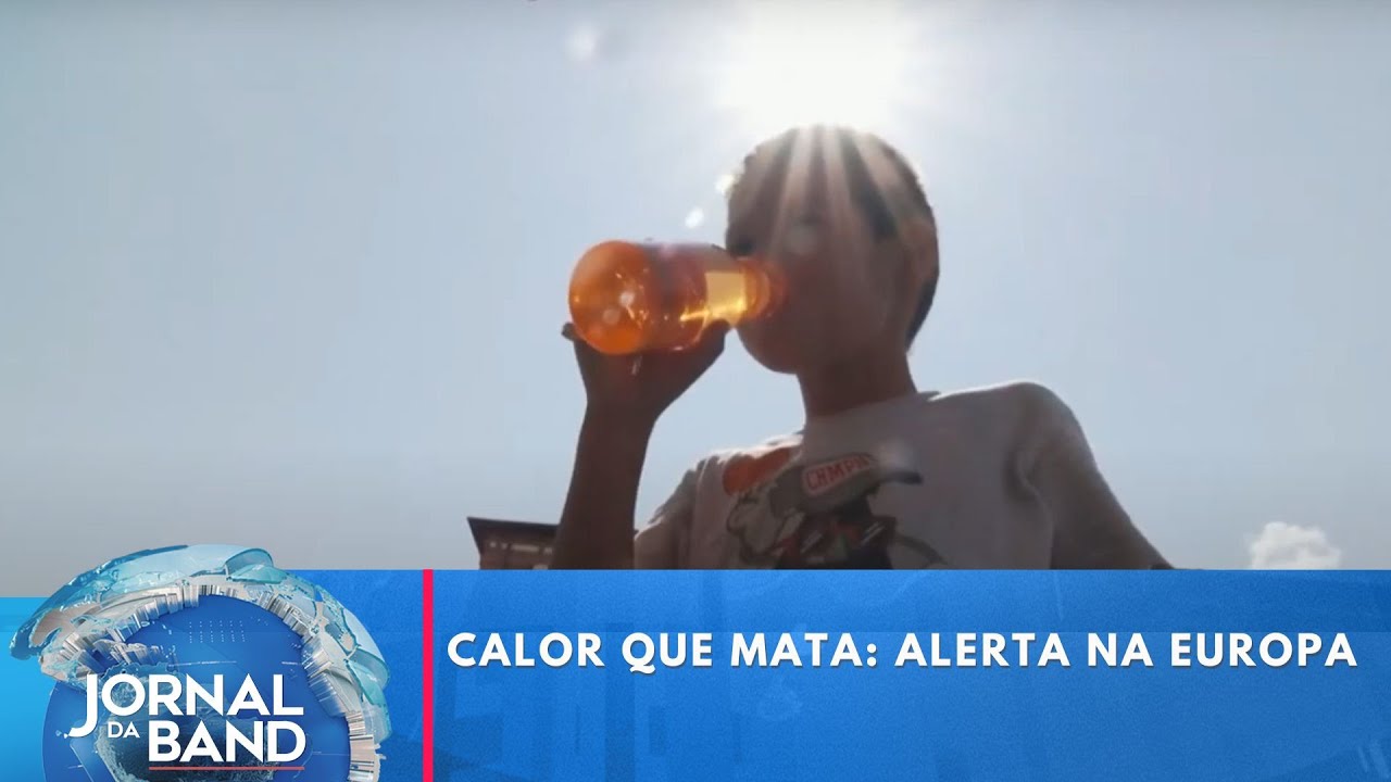 Calor que mata alerta na Europa | Jornal da Band