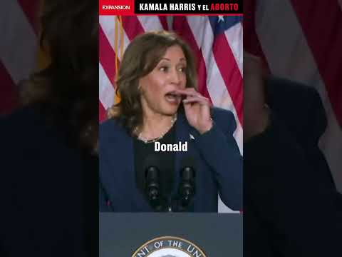 Kamala Harris y el ABORTO: Firmaré la ley de libertades reproductivas como presidenta | #shorts