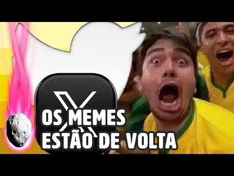 O TWITTER VOLTOU E A COMEMORAÇÃO ACONTECE COM MEMES | PLANTÃO