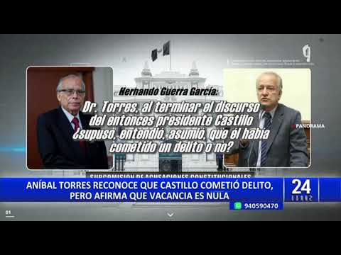 Congresistas critican a Aníbal Torres por declaraciones en UNMSM