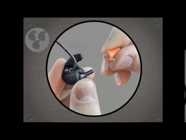 Learn how to attach foam ear tips to your Silynx In-Ear Headset