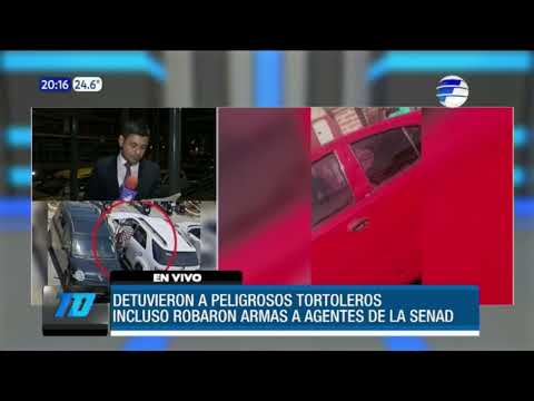 Detuvieron a peligrosos tortoleros en Asunción