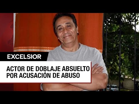 Absuelven a Alfonso Obregón, actor de doblaje, de acusación de abuso sexual