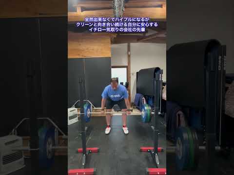 クリーンに向き合う自分がいて安心している#イチロー 気取りの会社の先輩 #shorts #クリーン #ハイプル #weighttraining