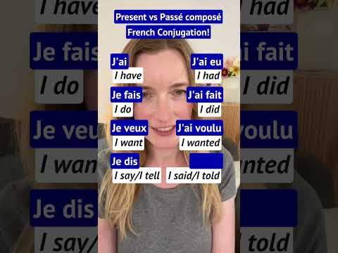 Present vs Passé composé - French Conjugation!