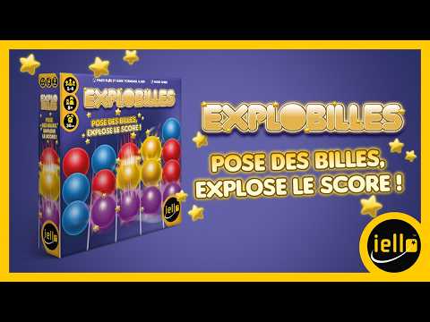 Explobilles – Le jeu de société de combos et réactions en chaîne - Trailer