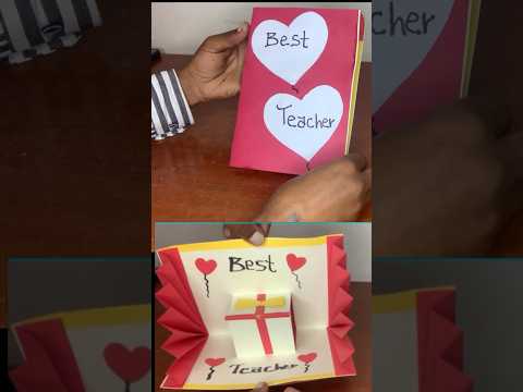 Diy post card gift 🎁 for best teacher