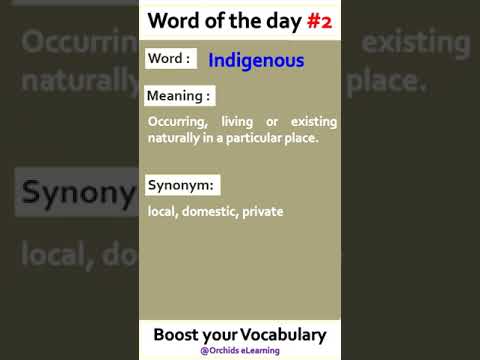 Daily Word Of The Day #2 ~ Boost your English Vocabulary ~ #shorts #englishmasterclass #vocabulary