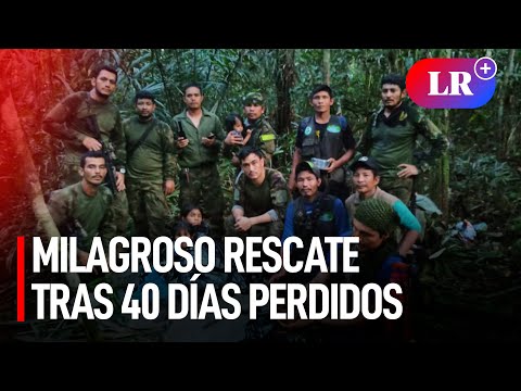 ¿Cómo sobrevivieron 40 DÍAS LOS NIÑOS DESAPARECIDOS EN LA SELVA de Colombia?