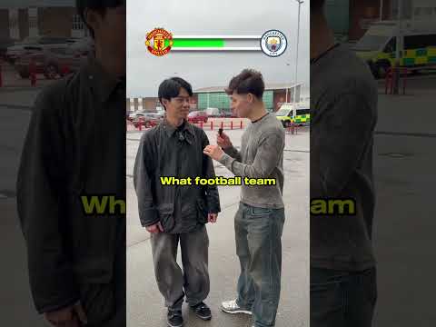 Can I Find a Man City Fan At Man United?