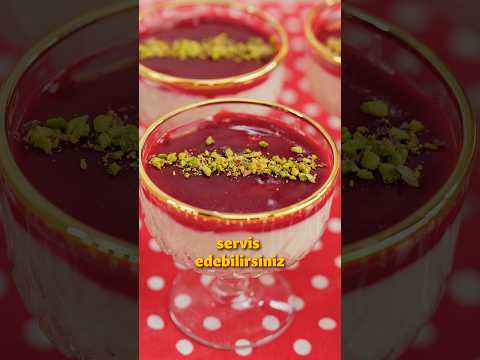 Kaşıklamaya Doyamayacaksınız: Vişneli İrmik Tatlısı 🍒🥄 #yemekcom