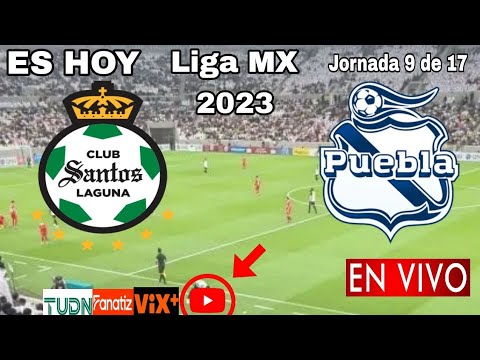 Santos vs. Puebla en vivo, donde ver, a que hora juega Santos vs. Puebla Liga MX 2023