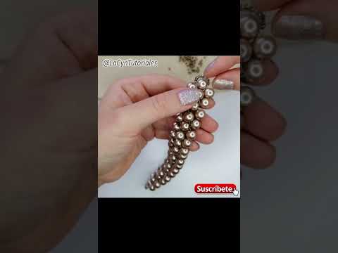 Pulsera de perlas  #carnavalconshortsblanco