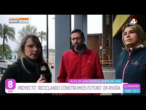 8AM - Proyecto Reciclando construimos futuro en Rivera