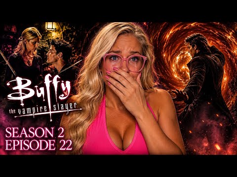 BUFFY HAD TO KILL ANGEL?! 💔 | Buffy the Vampire Slayer S2E22 Finale Reaction