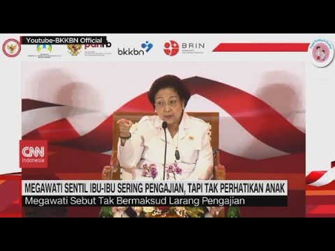 Megawati Sentil Ibu Ibu Pengajian, Tapi Tak Perhatikan Anak
