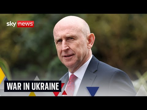 Defence secretary speaks at 'coalition of the willing' meeting