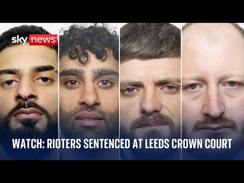 Armchair rioter jailed over Facebook post: Rioters sentenced at Leeds Crown Court