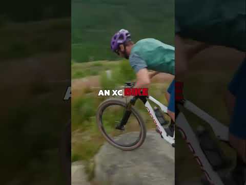 Rich Heads Out To Ride An XC Bike At An Enduro Race Event! 😬🏁