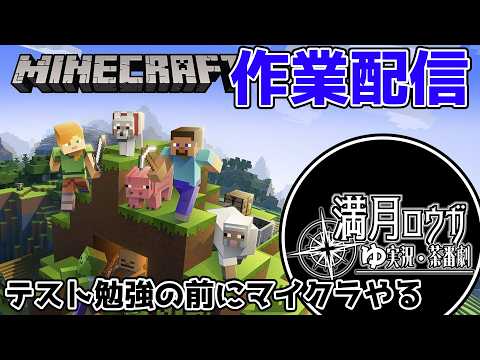 テスト一日目が終わったのでテスト勉強前にマイクラする