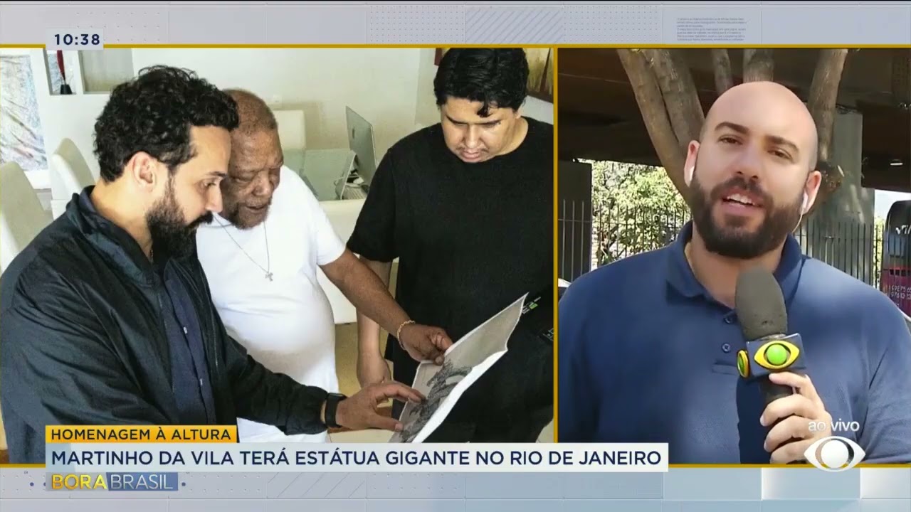 Martinho da Vila terá estátua gigante no Rio de Janeiro