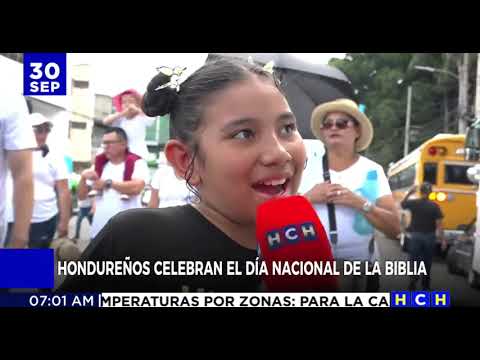 ¡Con fe y alegría! Miles de creyentes participaron en celebraciones del Día de La Biblia