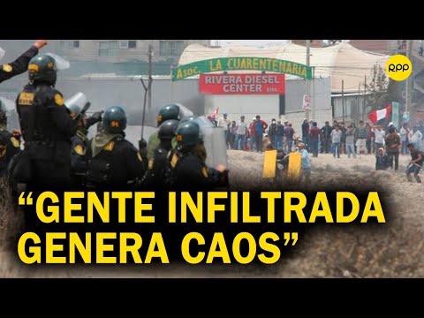 Protestas en zonas agrarias del Perú: Sabemos que no son trabajadores ni gente de la zona