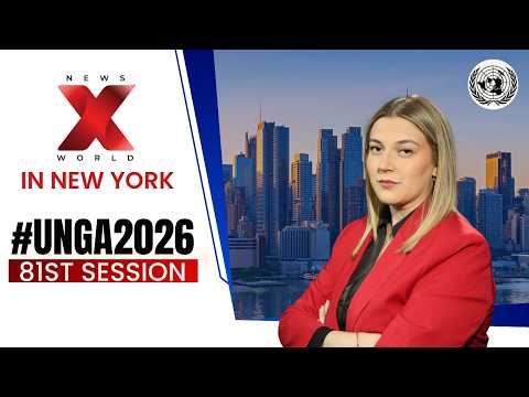 Ellie Richardson Reports LIVE From UNGA Exclusively For NewsX World | NXW
