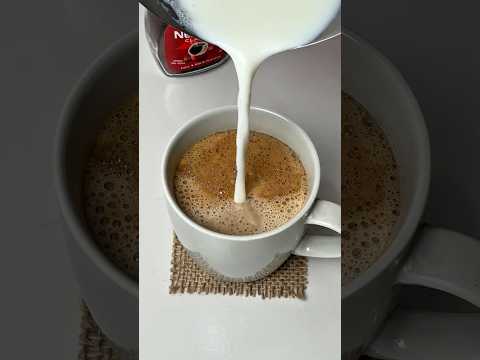 Instant Hot Coffee | How to Make Nescafé Coffee Recipe #coffee #nescafe
