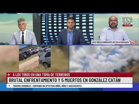 Allanamientos en busca de los tiradores de González Catán
