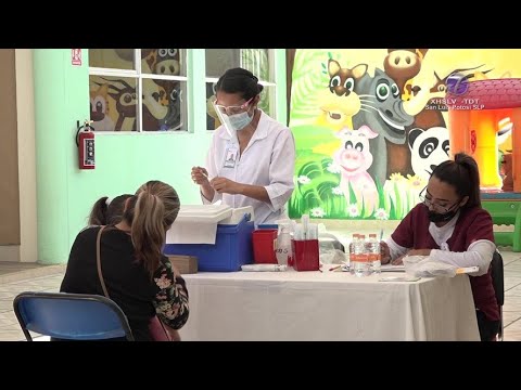 Aplican vacunas contra la influenza en Centros de Atención Infantil en Soledad.