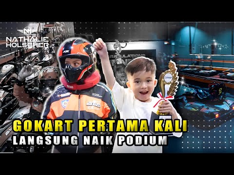 GOKIL PERTAMA KALI MAIN GOKART ADZAM LANGSUNG JUARA !!!