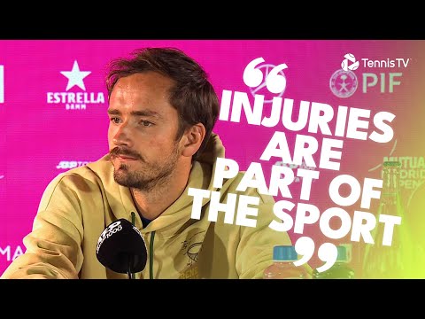 Daniil Medvedev Provides Injury Update After Retiring vs Lehecka | Madrid 2024