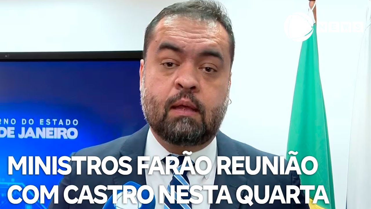 Ministros farão reunião de emergência com Cláudio Castro nesta quartafeira  TV Online Ministros farão reunião de emergência com Cláudio Castro nesta quarta feira