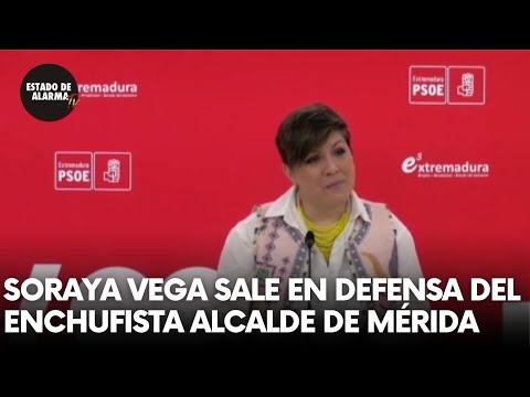 La SORPRENDENTE contestación de Soraya VEGA cuando le preguntan por el ENCHUFISTA alcalde de MÉRIDA