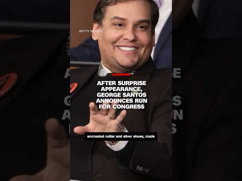 After surprise appearance, George Santos announces run for Congress