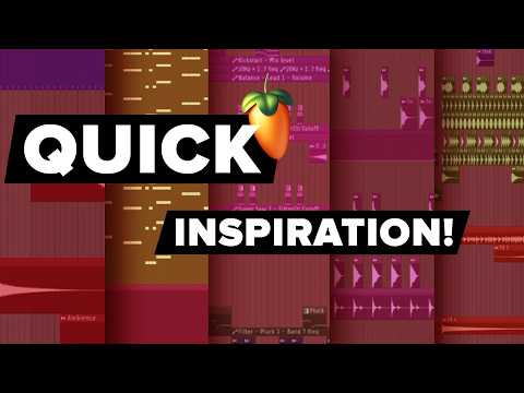 5 FL Studio Projects for Instant INSPIRATION!