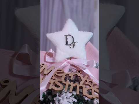 アマゾンでDiorっぽいクリスマスツリー買ってみた🎄🎀
