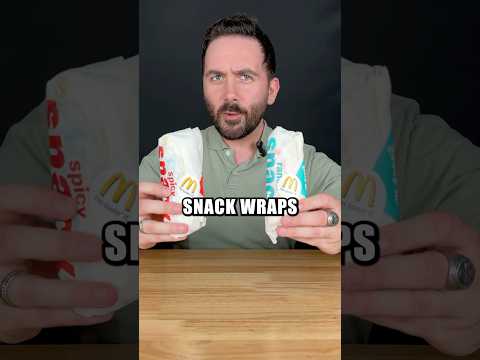 McDonald’s Snack Wrap #shorts