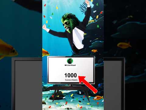 MrLionHead Celebrating 1k Subscribers