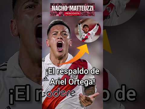 ¡El respaldo de Ariel Ortega a Esequiel Barco!