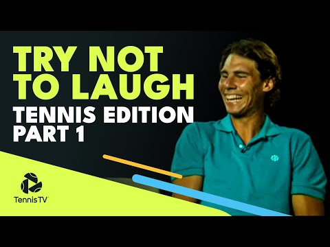 Try Not To Laugh Challenge: Tennis Edition 😆