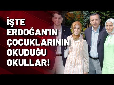 4 çocuğunu da yurtdışında okutan Erdoğan çocuklarını yurtdışında okutanlara yüklendi!